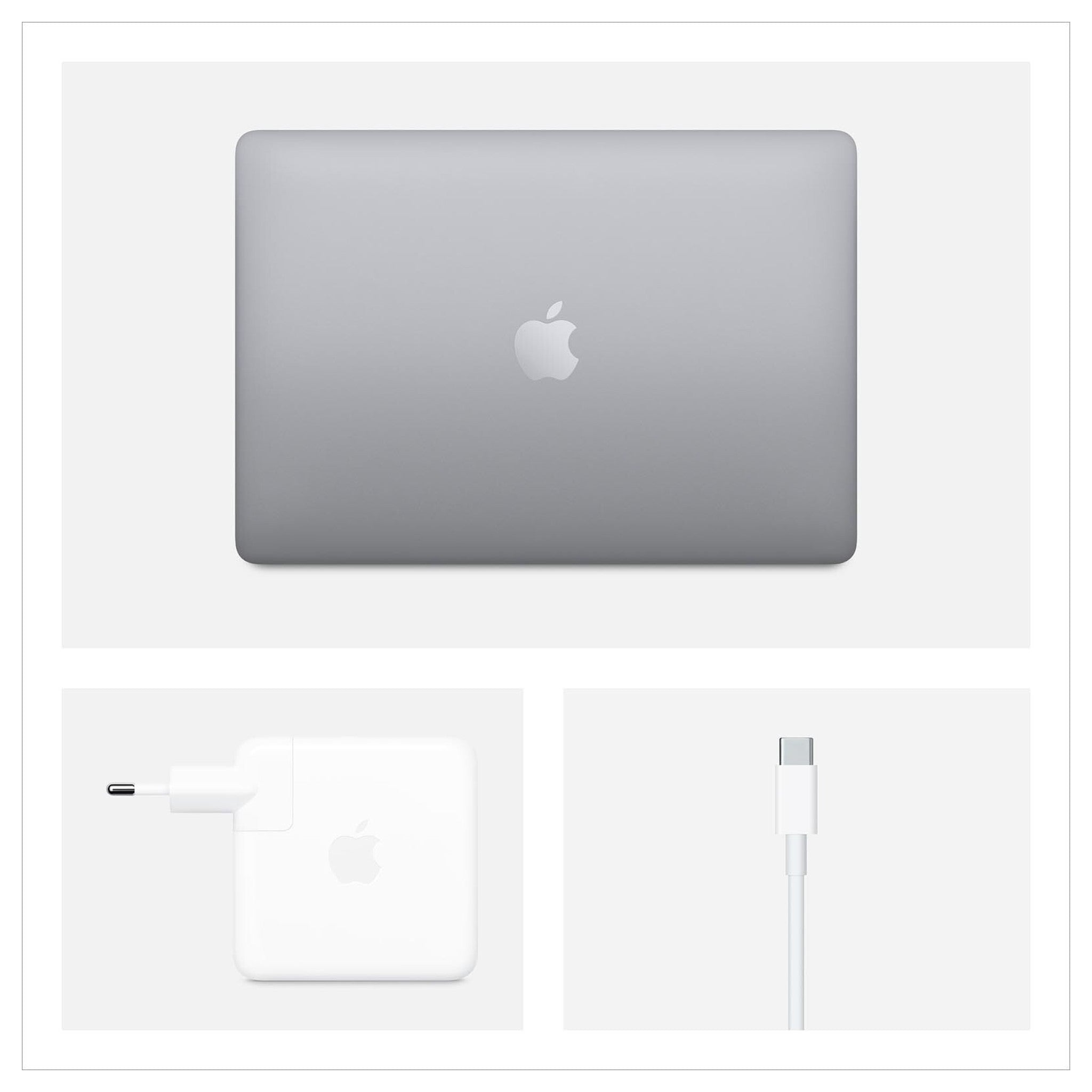 Apple MacBook Pro 2018 | 13,3" | Touch Bar | i7 - 8559U | 16 GB | 512 GB SSD | 4 x Thunderbolt 3 | Space Grau (A1989) - computify