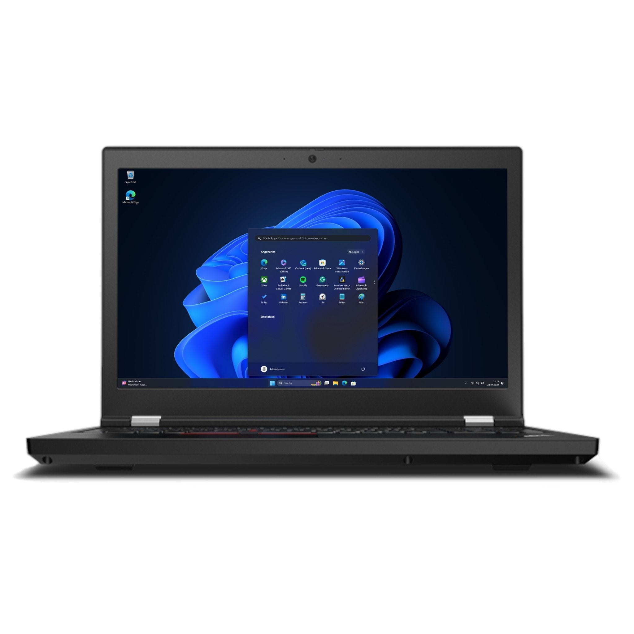 Lenovo ThinkPad P15 G1 15,6" | i7 - 10750H | 64 GB | 1 TB SSD | NVIDIA Quadro T1000 | FHD | Win 11 Pro - computify