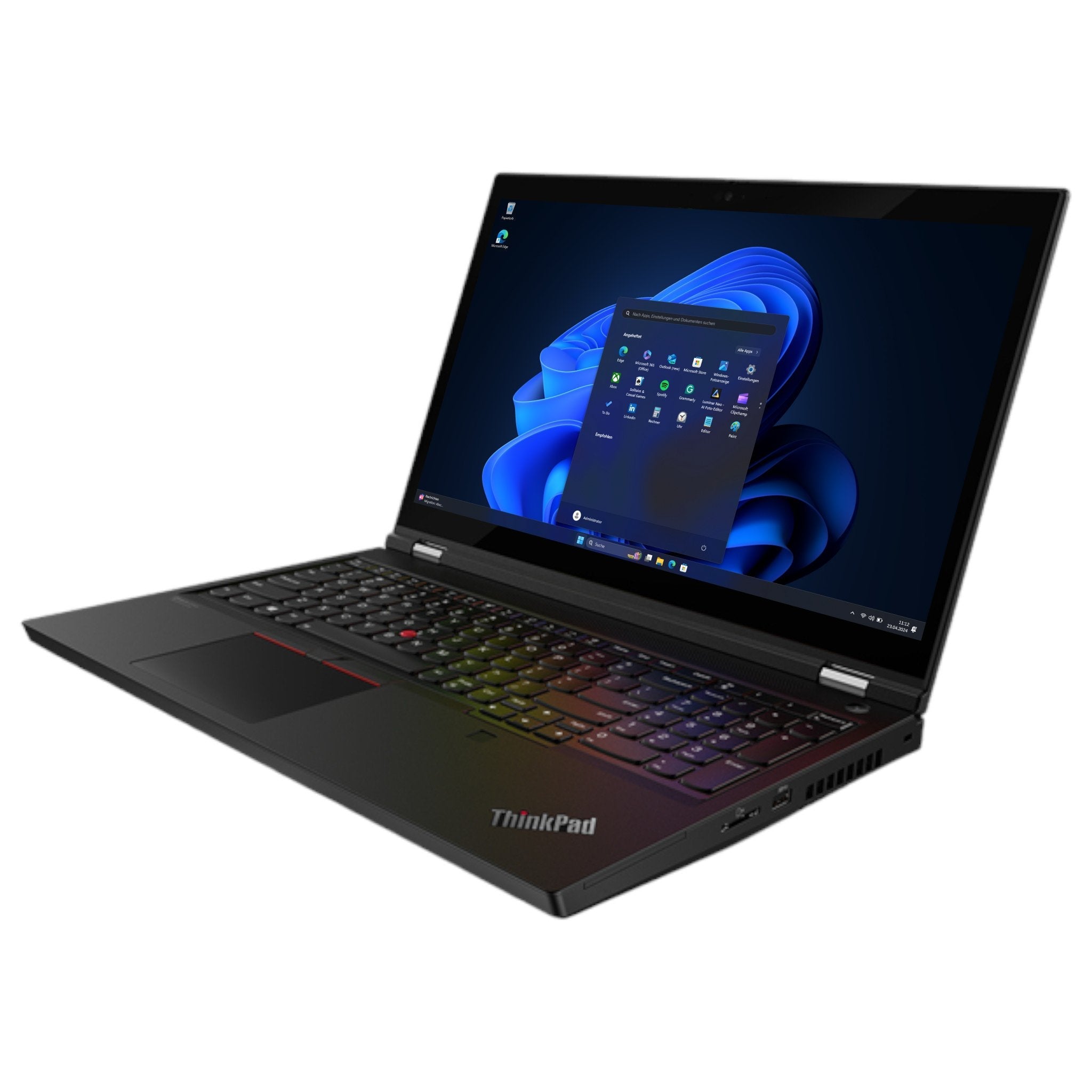 Lenovo ThinkPad P15 G1 15,6" | i7 - 10750H | 64 GB | 1 TB SSD | NVIDIA Quadro T1000 | FHD | Win 11 Pro - computify