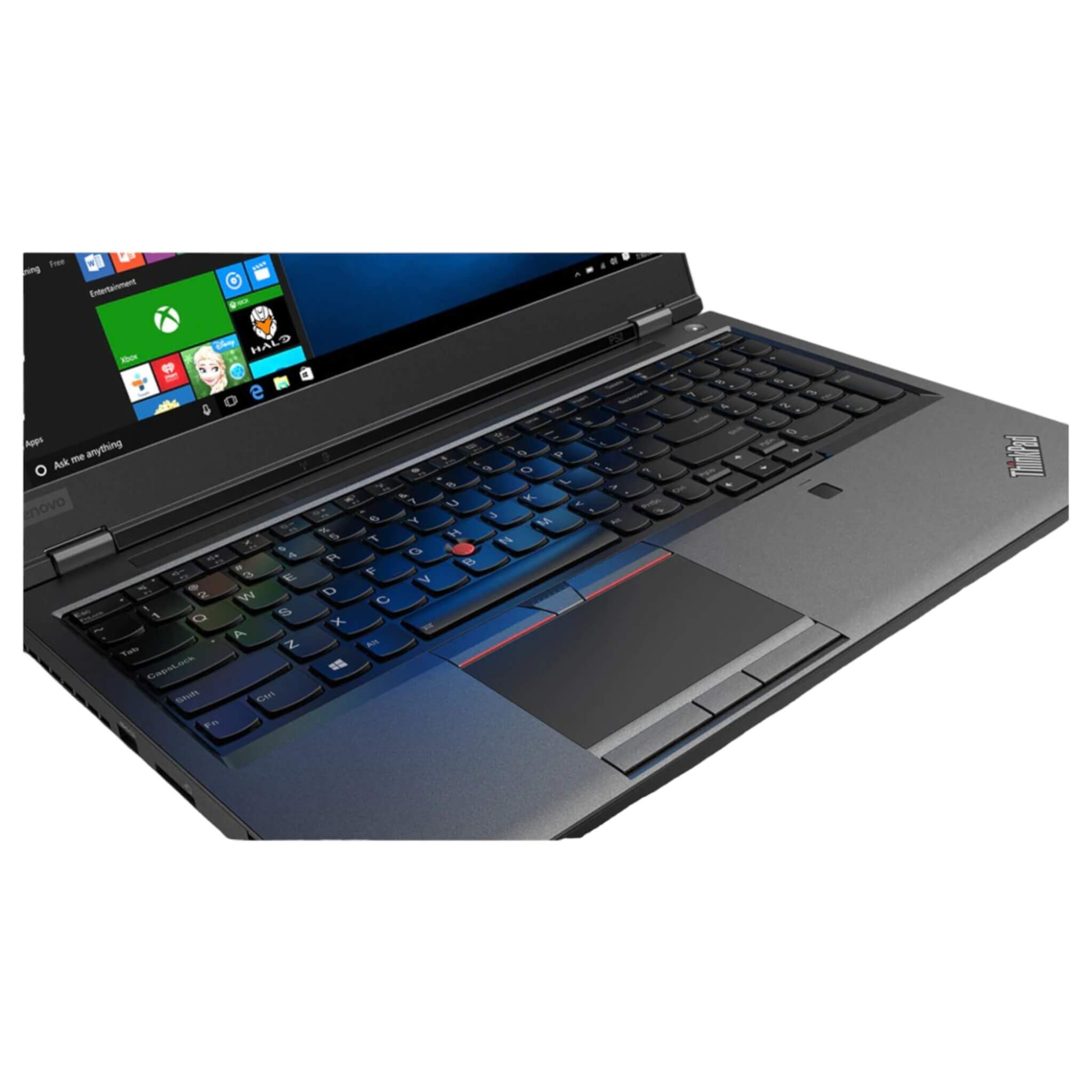 Lenovo ThinkPad P52 15.6" | i7 - 8850H | 16 GB | 512 GB NVMe SSD | FHD | Quadro P1000 | Win 11 Pro - computify