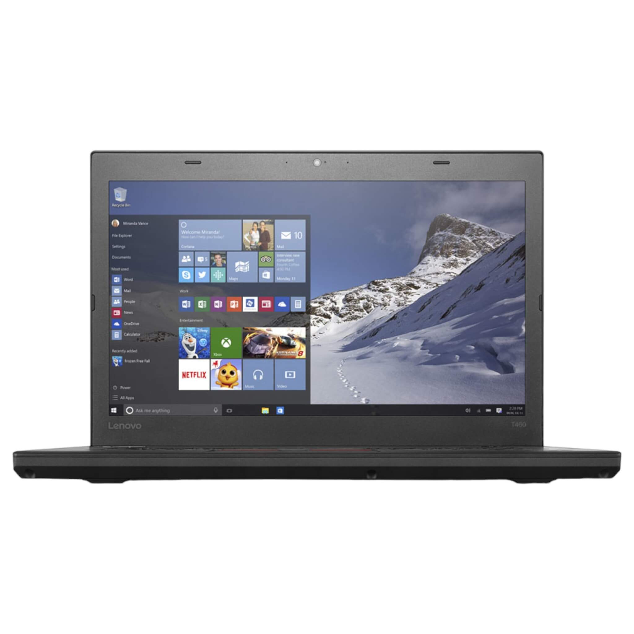 Lenovo ThinkPad T460 14" | i5 - 6300U | 8 GB | 256 GB SSD | HD | Win 10 Pro - computify