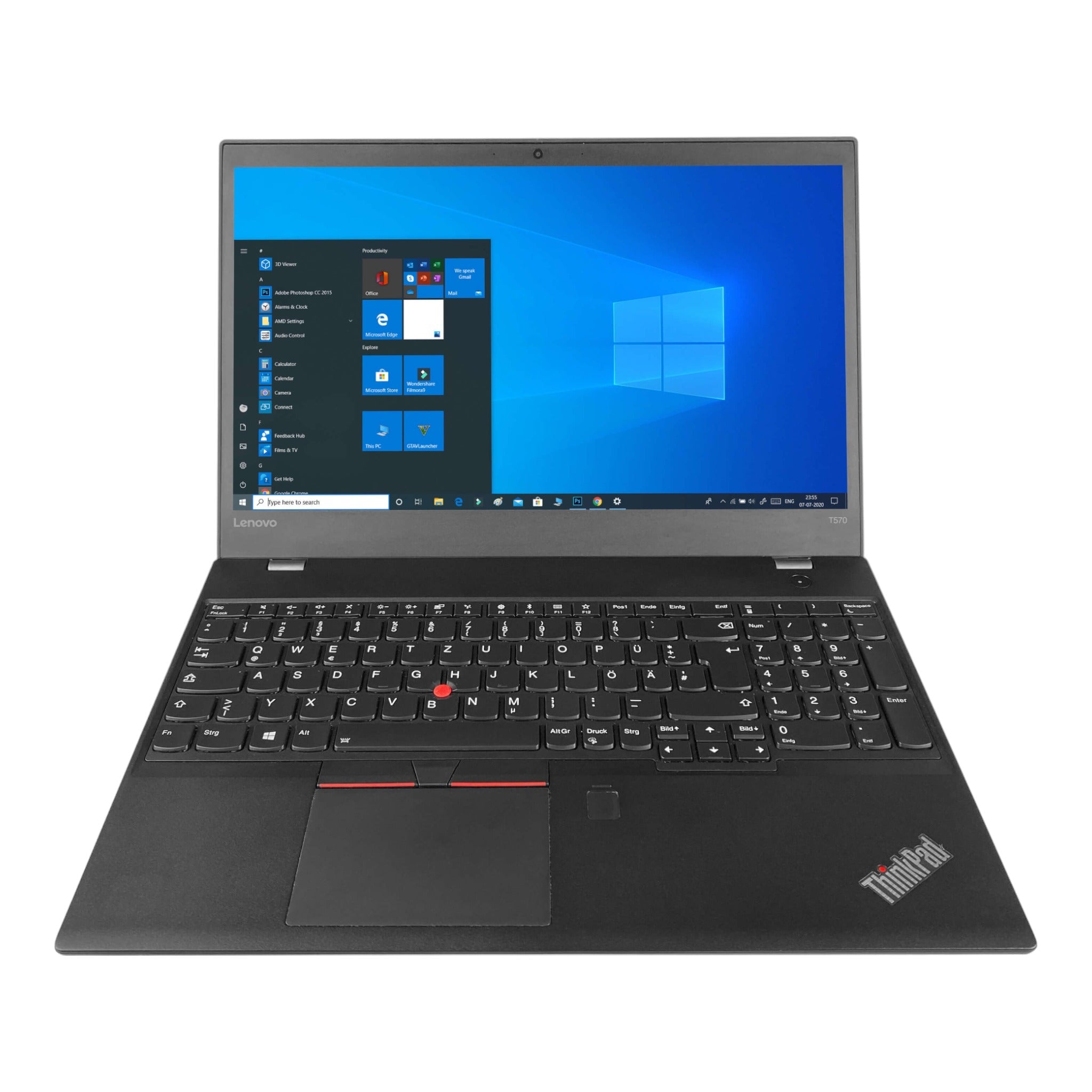 Lenovo ThinkPad T570 15,6" | i5-6300U | 16 GB | 256 GB SSD | FHD | Win 10 Pro - computify